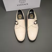 Cheap Versace Leather Shoes For Men #1331304 Replica Wholesale [$85.00 USD] [ITEM#1331304] on Replica Versace Leather Shoes