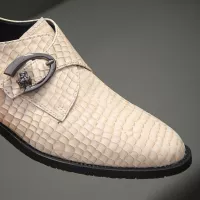 Cheap Versace Leather Shoes For Men #1331304 Replica Wholesale [$85.00 USD] [ITEM#1331304] on Replica Versace Leather Shoes