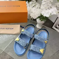 Cheap Louis Vuitton Sandal For Women #1331319 Replica Wholesale [$88.00 USD] [ITEM#1331319] on Replica Louis Vuitton Sandal