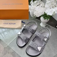 Cheap Louis Vuitton Sandal For Women #1331321 Replica Wholesale [$88.00 USD] [ITEM#1331321] on Replica Louis Vuitton Sandal
