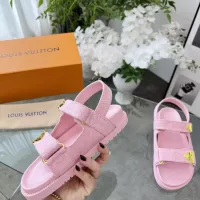 Cheap Louis Vuitton Sandal For Women #1331322 Replica Wholesale [$88.00 USD] [ITEM#1331322] on Replica Louis Vuitton Sandal
