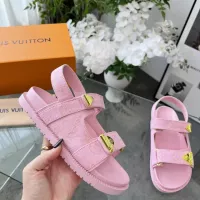 Cheap Louis Vuitton Sandal For Women #1331322 Replica Wholesale [$88.00 USD] [ITEM#1331322] on Replica Louis Vuitton Sandal