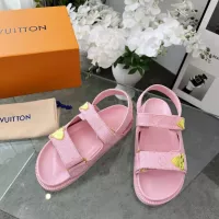 Cheap Louis Vuitton Sandal For Women #1331322 Replica Wholesale [$88.00 USD] [ITEM#1331322] on Replica Louis Vuitton Sandal