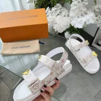 Cheap Louis Vuitton Sandal For Women #1331323 Replica Wholesale [$88.00 USD] [ITEM#1331323] on Replica Louis Vuitton Sandal