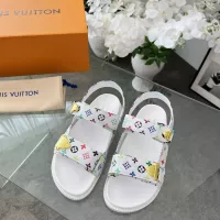 Cheap Louis Vuitton Sandal For Women #1331325 Replica Wholesale [$88.00 USD] [ITEM#1331325] on Replica Louis Vuitton Sandal