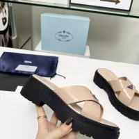Cheap Prada Slippers For Women #1331355 Replica Wholesale [$82.00 USD] [ITEM#1331355] on Replica Prada Slippers
