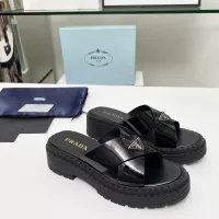 Cheap Prada Slippers For Women #1331357 Replica Wholesale [$82.00 USD] [ITEM#1331357] on Replica Prada Slippers