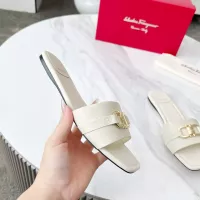 Cheap Salvatore Ferragamo Slippers For Women #1331366 Replica Wholesale [$82.00 USD] [ITEM#1331366] on Replica Salvatore Ferragamo Slippers