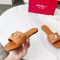 Cheap Salvatore Ferragamo Slippers For Women #1331368 Replica Wholesale [$82.00 USD] [ITEM#1331368] on Replica Salvatore Ferragamo Slippers