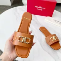 Cheap Salvatore Ferragamo Slippers For Women #1331368 Replica Wholesale [$82.00 USD] [ITEM#1331368] on Replica Salvatore Ferragamo Slippers