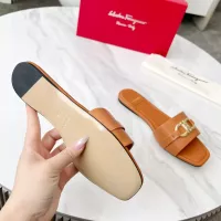Cheap Salvatore Ferragamo Slippers For Women #1331368 Replica Wholesale [$82.00 USD] [ITEM#1331368] on Replica Salvatore Ferragamo Slippers