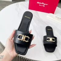 Cheap Salvatore Ferragamo Slippers For Women #1331369 Replica Wholesale [$82.00 USD] [ITEM#1331369] on Replica Salvatore Ferragamo Slippers