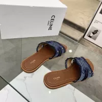 Cheap Celine Slippers For Women #1331420 Replica Wholesale [$88.00 USD] [ITEM#1331420] on Replica Celine Slippers