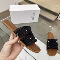 Cheap Celine Slippers For Women #1331421 Replica Wholesale [$88.00 USD] [ITEM#1331421] on Replica Celine Slippers