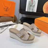 Cheap Hermes Slippers For Women #1331424 Replica Wholesale [$108.00 USD] [ITEM#1331424] on Replica Hermes Slippers