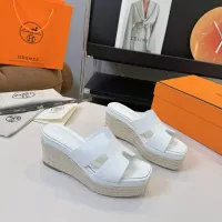 Cheap Hermes Slippers For Women #1331429 Replica Wholesale [$108.00 USD] [ITEM#1331429] on Replica Hermes Slippers
