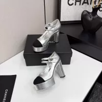 Cheap Chanel High-Heeled Shoes For Women #1331439 Replica Wholesale [$125.00 USD] [ITEM#1331439] on Replica Chanel High-Heeled Shoes
