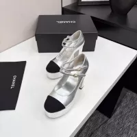 Cheap Chanel High-Heeled Shoes For Women #1331439 Replica Wholesale [$125.00 USD] [ITEM#1331439] on Replica Chanel High-Heeled Shoes