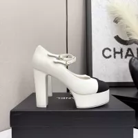 Cheap Chanel High-Heeled Shoes For Women #1331440 Replica Wholesale [$125.00 USD] [ITEM#1331440] on Replica Chanel High-Heeled Shoes