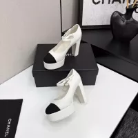 Cheap Chanel High-Heeled Shoes For Women #1331440 Replica Wholesale [$125.00 USD] [ITEM#1331440] on Replica Chanel High-Heeled Shoes