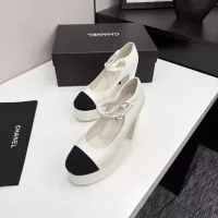 Cheap Chanel High-Heeled Shoes For Women #1331440 Replica Wholesale [$125.00 USD] [ITEM#1331440] on Replica Chanel High-Heeled Shoes