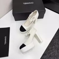 Cheap Chanel High-Heeled Shoes For Women #1331440 Replica Wholesale [$125.00 USD] [ITEM#1331440] on Replica Chanel High-Heeled Shoes