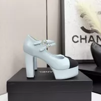 Cheap Chanel High-Heeled Shoes For Women #1331441 Replica Wholesale [$125.00 USD] [ITEM#1331441] on Replica Chanel High-Heeled Shoes