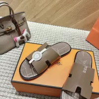 Cheap Hermes Slippers For Men #1331452 Replica Wholesale [$100.00 USD] [ITEM#1331452] on Replica Hermes Slippers