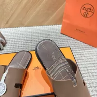 Cheap Hermes Slippers For Men #1331452 Replica Wholesale [$100.00 USD] [ITEM#1331452] on Replica Hermes Slippers