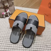 Cheap Hermes Slippers For Men #1331455 Replica Wholesale [$100.00 USD] [ITEM#1331455] on Replica Hermes Slippers