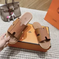 Cheap Hermes Slippers For Men #1331458 Replica Wholesale [$102.00 USD] [ITEM#1331458] on Replica Hermes Slippers