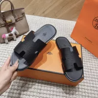 Cheap Hermes Slippers For Men #1331467 Replica Wholesale [$100.00 USD] [ITEM#1331467] on Replica Hermes Slippers