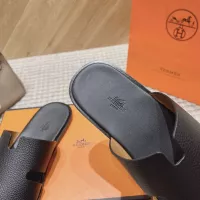 Cheap Hermes Slippers For Men #1331467 Replica Wholesale [$100.00 USD] [ITEM#1331467] on Replica Hermes Slippers