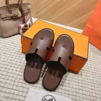 Cheap Hermes Slippers For Men #1331470 Replica Wholesale [$100.00 USD] [ITEM#1331470] on Replica Hermes Slippers
