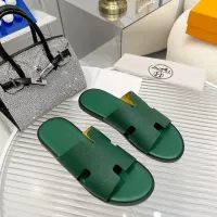 Cheap Hermes Slippers For Men #1331488 Replica Wholesale [$100.00 USD] [ITEM#1331488] on Replica Hermes Slippers