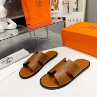 Cheap Hermes Slippers For Men #1331489 Replica Wholesale [$100.00 USD] [ITEM#1331489] on Replica Hermes Slippers