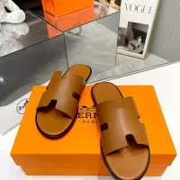Cheap Hermes Slippers For Men #1331489 Replica Wholesale [$100.00 USD] [ITEM#1331489] on Replica Hermes Slippers