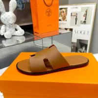 Cheap Hermes Slippers For Men #1331489 Replica Wholesale [$100.00 USD] [ITEM#1331489] on Replica Hermes Slippers