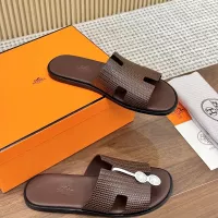 Cheap Hermes Slippers For Men #1331492 Replica Wholesale [$98.00 USD] [ITEM#1331492] on Replica Hermes Slippers
