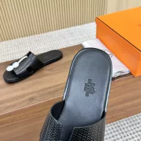 Cheap Hermes Slippers For Men #1331493 Replica Wholesale [$98.00 USD] [ITEM#1331493] on Replica Hermes Slippers