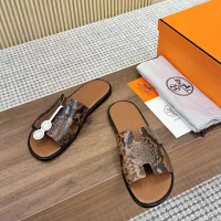 Cheap Hermes Slippers For Men #1331496 Replica Wholesale [$98.00 USD] [ITEM#1331496] on Replica Hermes Slippers