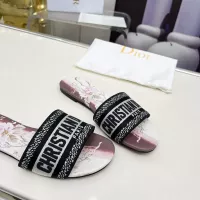 Cheap Christian Dior Slippers For Women #1331595 Replica Wholesale [$72.00 USD] [ITEM#1331595] on Replica Christian Dior Slippers