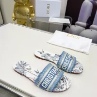 Cheap Christian Dior Slippers For Women #1331597 Replica Wholesale [$72.00 USD] [ITEM#1331597] on Replica Christian Dior Slippers