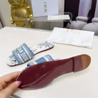 Cheap Christian Dior Slippers For Women #1331597 Replica Wholesale [$72.00 USD] [ITEM#1331597] on Replica Christian Dior Slippers