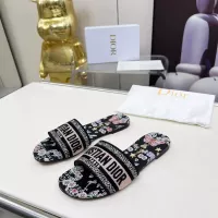 Cheap Christian Dior Slippers For Women #1331598 Replica Wholesale [$72.00 USD] [ITEM#1331598] on Replica Christian Dior Slippers
