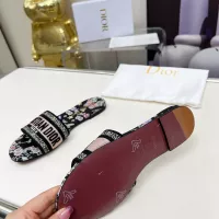 Cheap Christian Dior Slippers For Women #1331598 Replica Wholesale [$72.00 USD] [ITEM#1331598] on Replica Christian Dior Slippers