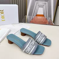 Cheap Christian Dior Slippers For Women #1331601 Replica Wholesale [$82.00 USD] [ITEM#1331601] on Replica Christian Dior Slippers