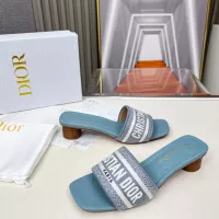 Cheap Christian Dior Slippers For Women #1331601 Replica Wholesale [$82.00 USD] [ITEM#1331601] on Replica Christian Dior Slippers