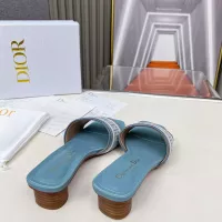 Cheap Christian Dior Slippers For Women #1331601 Replica Wholesale [$82.00 USD] [ITEM#1331601] on Replica Christian Dior Slippers