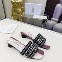 Cheap Christian Dior Slippers For Women #1331602 Replica Wholesale [$82.00 USD] [ITEM#1331602] on Replica Christian Dior Slippers